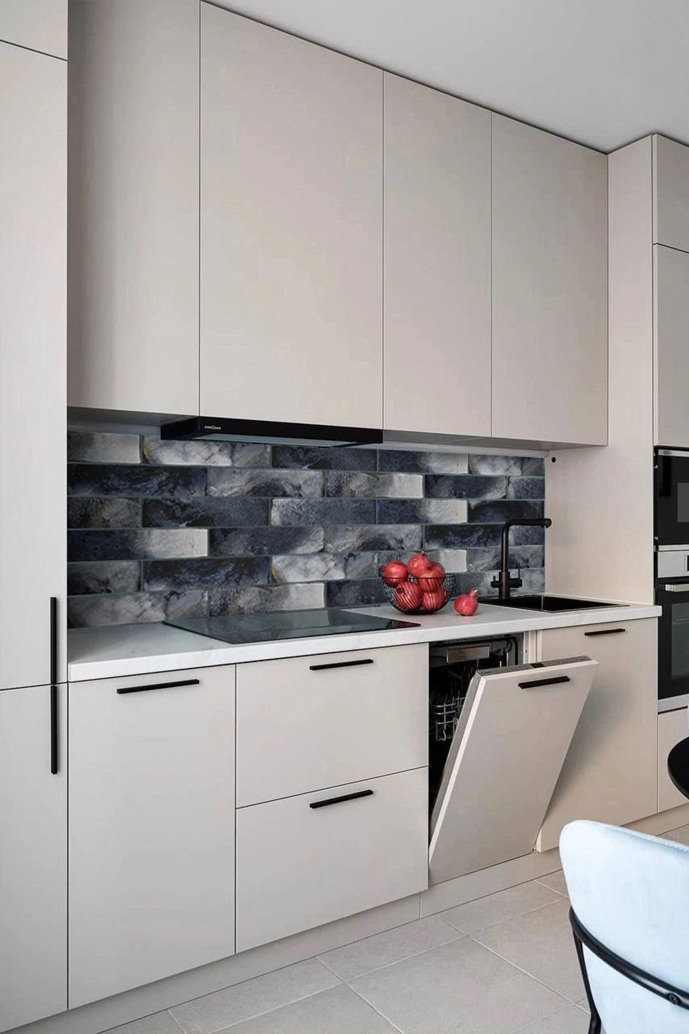 LAVA 3''×12'' Ceramic Handmade Look Subway Wall Tile