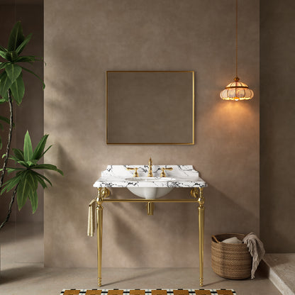 36" Bathroom Console Sink
