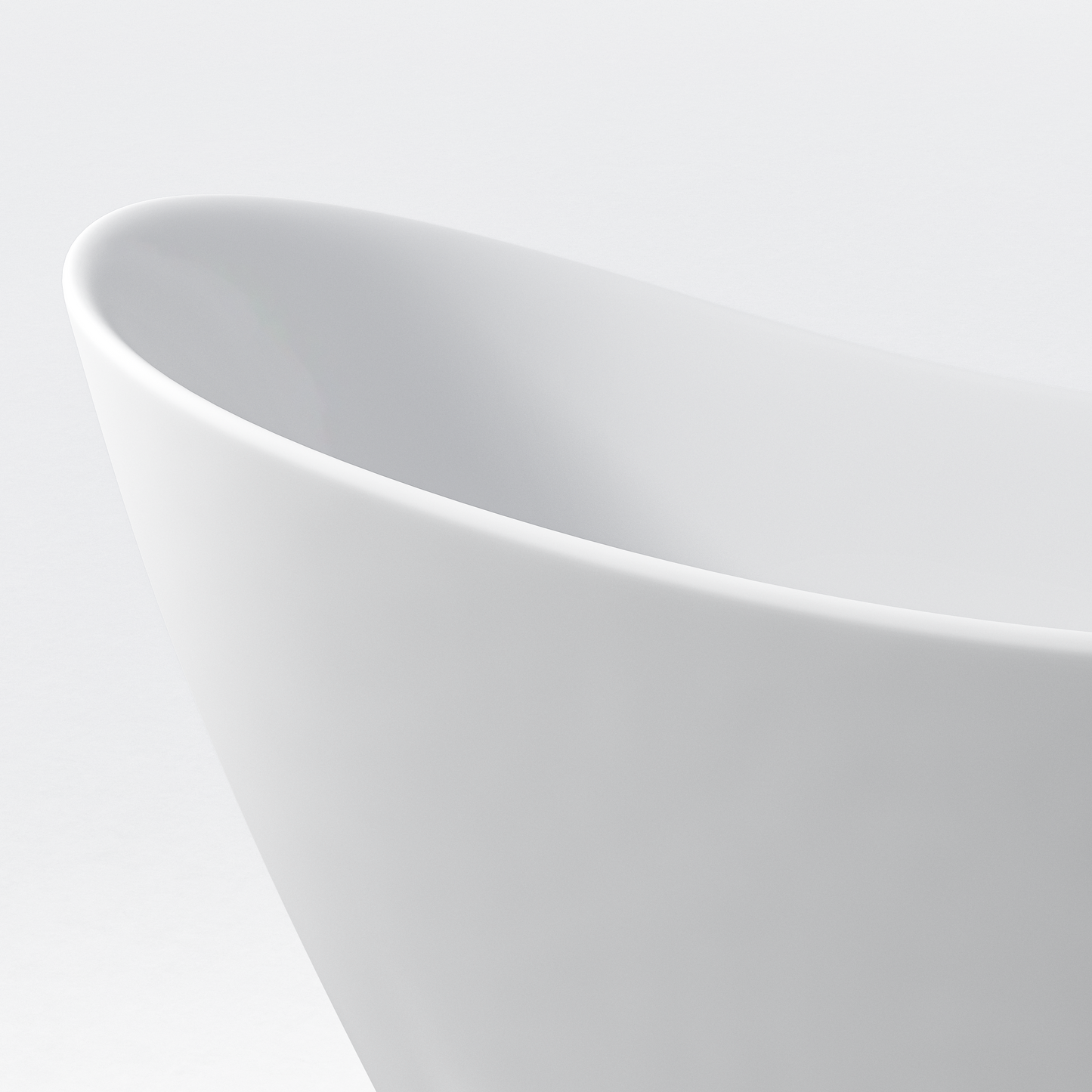 67 "Acrylic  Double-Slipper Freestanding Tub