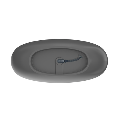 65.2” Freestanding Solid Surface Soaking Bathtub for Bathroom