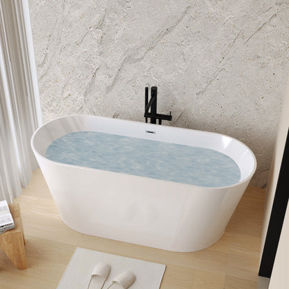 59"-67" Acrylic Freestanding Tub