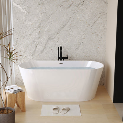 59"-67" Acrylic Freestanding Tub