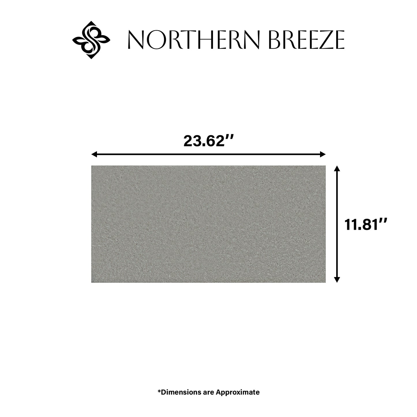 Roman Concrete 12''×24'' Porcelain Wall & Floor Tile