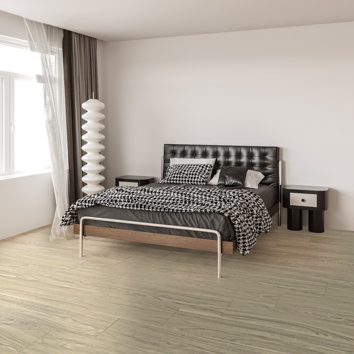 NATIONAL WOOD 8''×48'' Porcelain Wood Look Wall & Floor Tile
