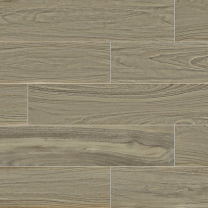 NATIONAL WOOD 8''×48'' Porcelain Wood Look Wall & Floor Tile
