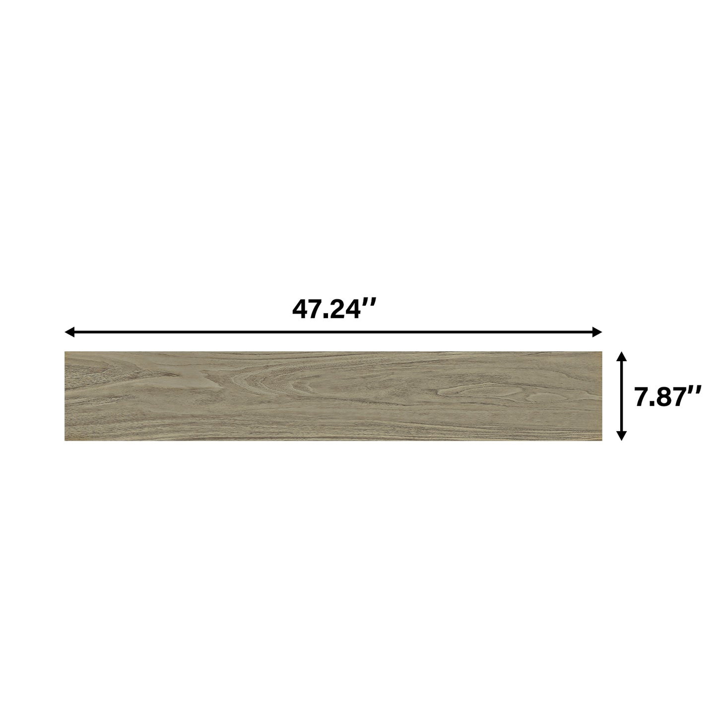NATIONAL WOOD 8''×48'' Porcelain Wood Look Wall & Floor Tile