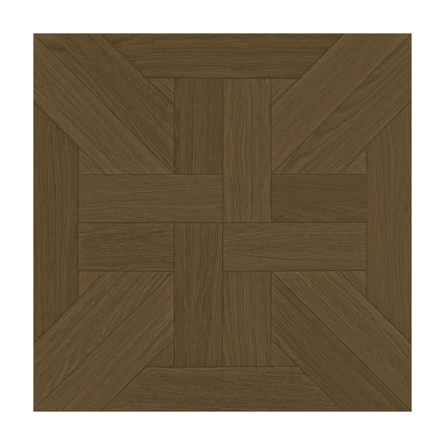 CROSS WOOD 32''×32'' Porcelain Wood Look Wall & Floor Tile