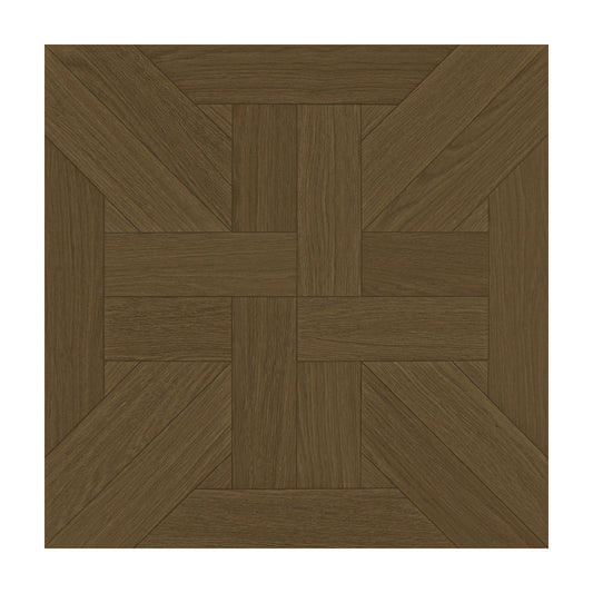 CROSS WOOD 32''×32'' Porcelain Wood Look Wall & Floor Tile