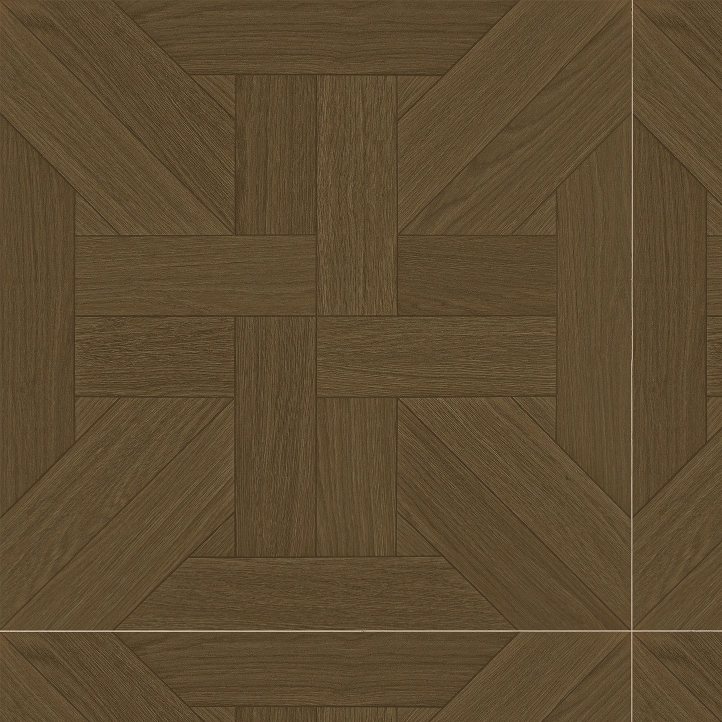 CROSS WOOD 32''×32'' Porcelain Wood Look Wall & Floor Tile