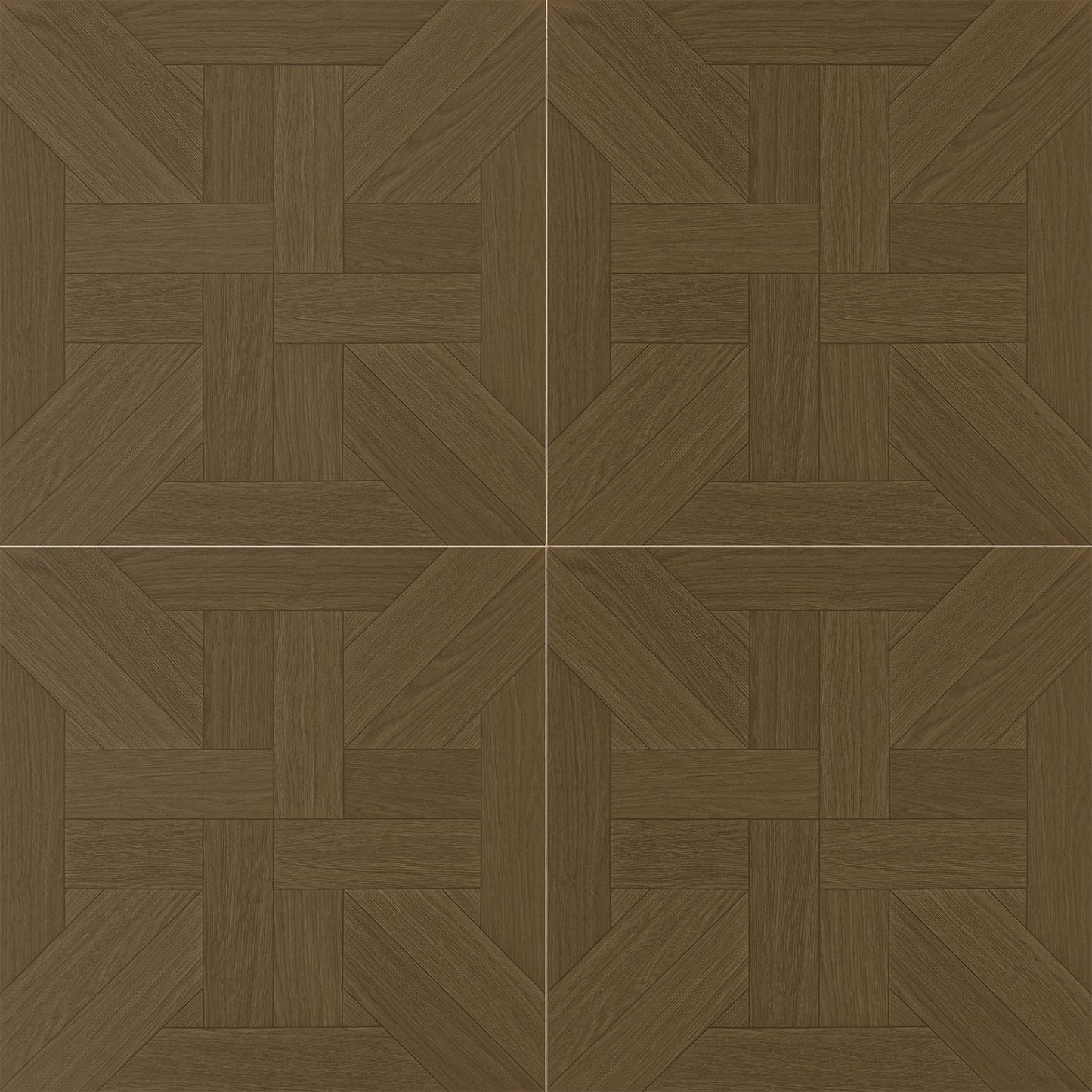 CROSS WOOD 32''×32'' Porcelain Wood Look Wall & Floor Tile