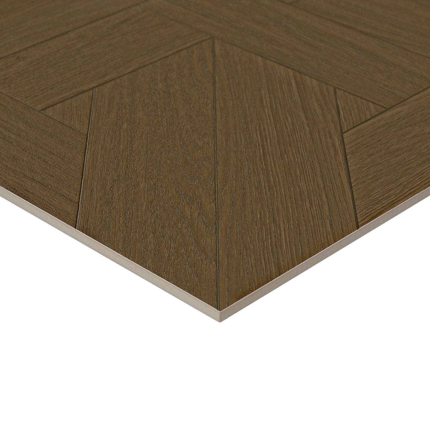CROSS WOOD 32''×32'' Porcelain Wood Look Wall & Floor Tile