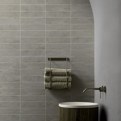 ELEMENTI 3''×12'' Ceramic Handmade Look Subway Wall Tile