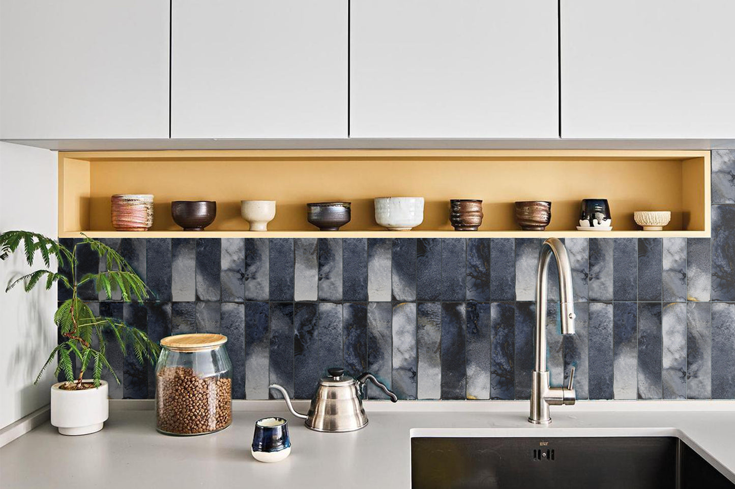 LAVA 3''×12'' Ceramic Handmade Look Subway Wall Tile