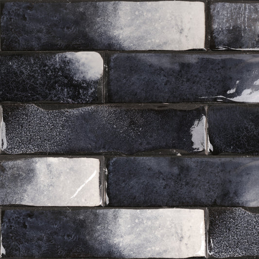 LAVA 3''×12'' Ceramic Handmade Look Subway Wall Tile