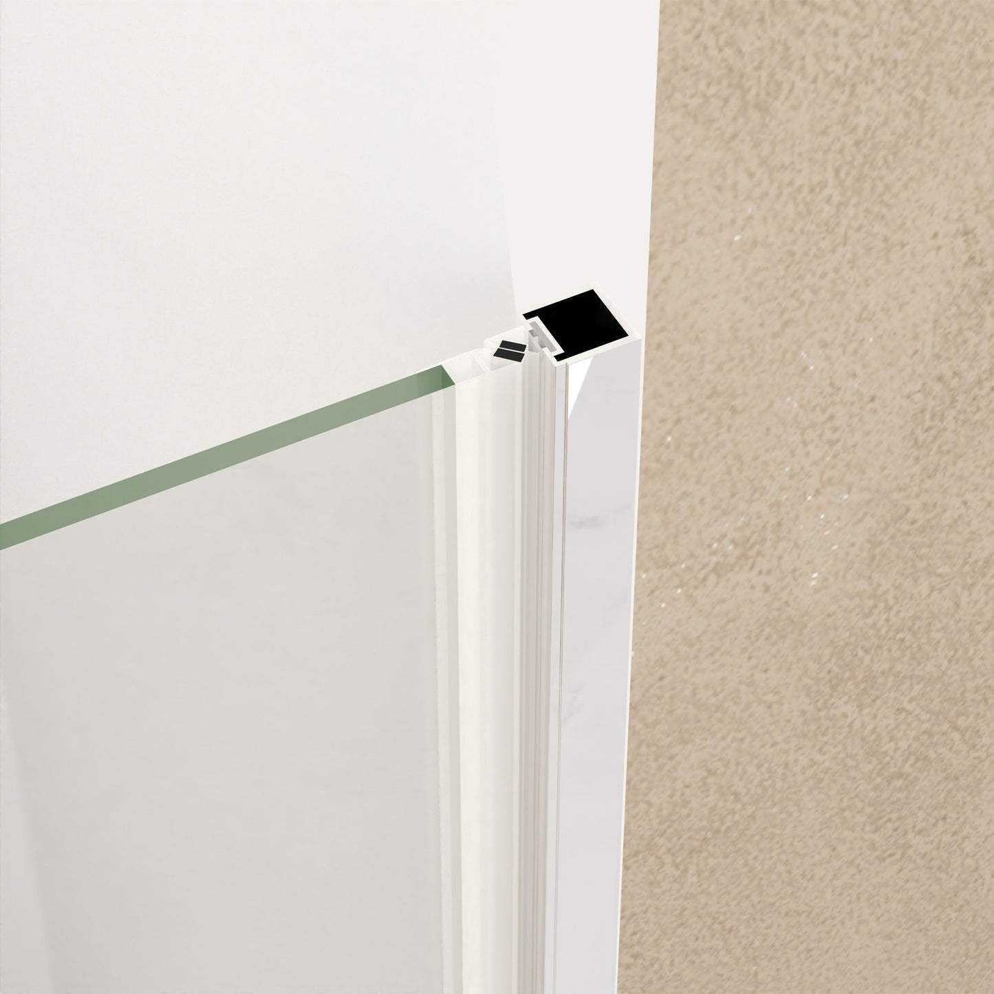 28"W x 72"H Pivot Shower Door