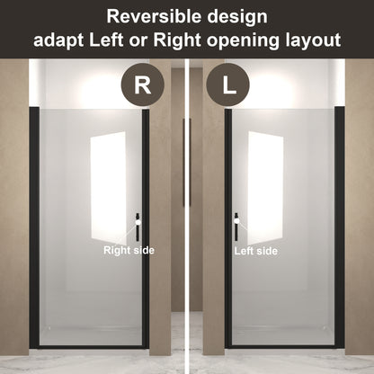 28"W x 72"H Pivot Shower Door