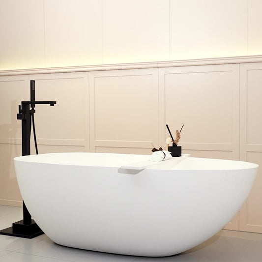 Freestanding Soaking Solid Surface Bathtub