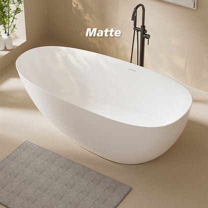 Freestanding Soaking Solid Surface Bathtub