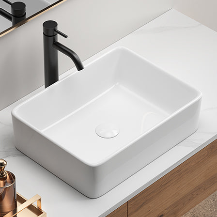 Modern Ceramic Bathroom Vessel Sink