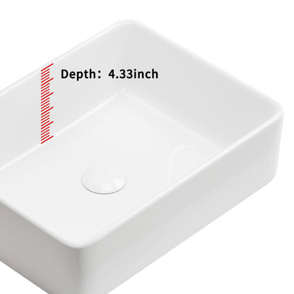 Modern Ceramic Bathroom Vessel Sink